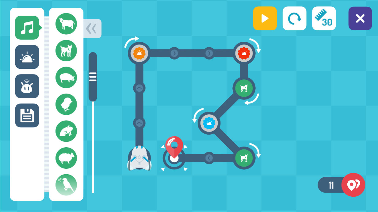 Trajet Photon en mode Draw